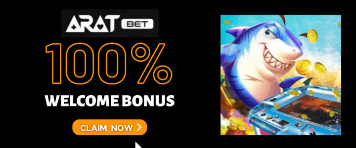 Aratbet 100 Deposit Bonus - Secret to Increase your Catch in Online Fish Games