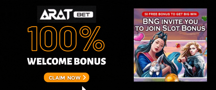 Aratbet 100 Deposit Bonus - BNG Slot Bonus