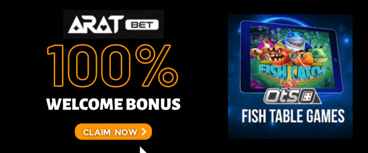Aratbet 100 Deposit Bonus - Otsobet Casino Fishing Game